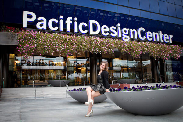 Mitzvah for photographer Pacific Design Center
